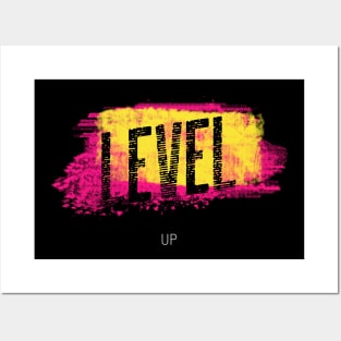 Level Up Posters and Art